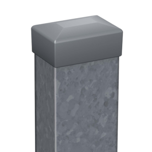 Stâlp Gard Zincat 60x40x2400 mm cu capac - Pret Online