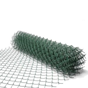 Plasă împletită plastifiată verde ∅ 3.5 mm H=2000 lungime 15 m - Pret-Online.ro