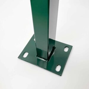 Stâlp Gard Verde cu Talpă 60x40x1700 mm - Pret-Online.ro