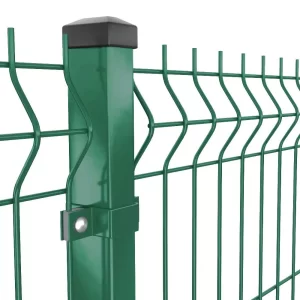 Panou bordurat verde 4 mm light 42 fire verticale