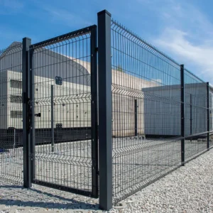 panou gard bordurat antracit ral 7016 cu grosimea firului de 4 mm