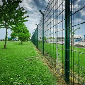 Panou gard verde dublu fir 5/4/5 mm