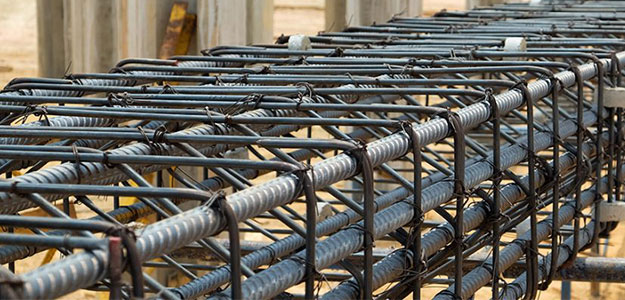 fier beton fasonat si legat in carcasa